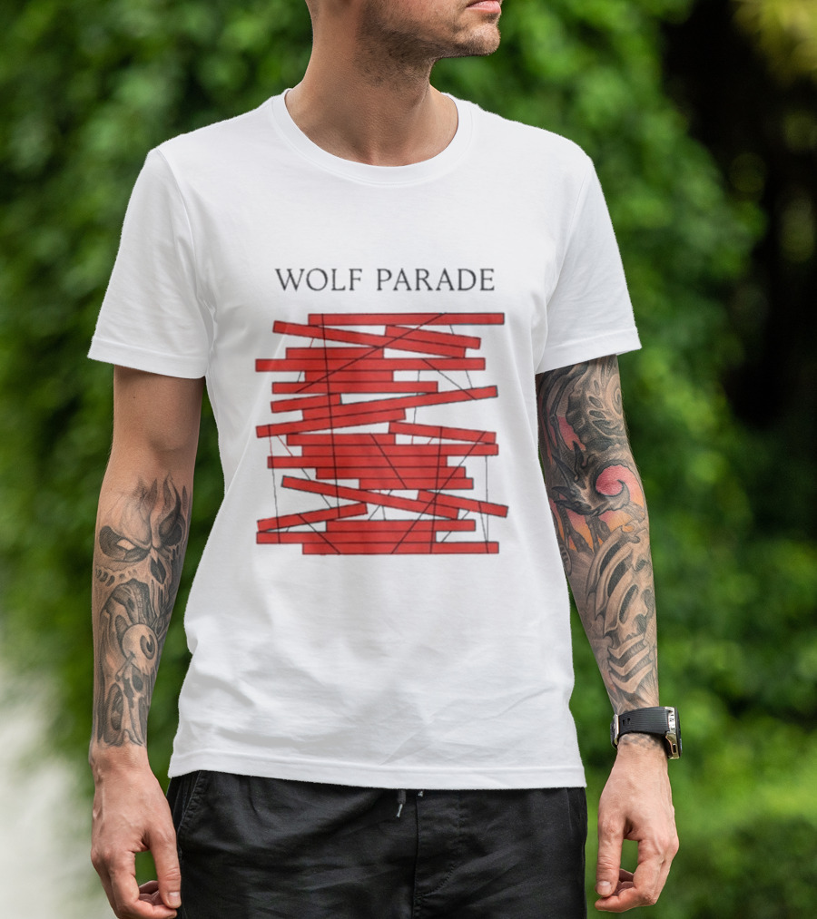 Wolf Parade Cry Cry Cry Album T-Shirt