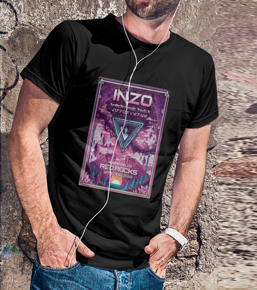 INZO Mirrorverse Finale Red Rocks Morrison CO April 3 2026 T-Shirt