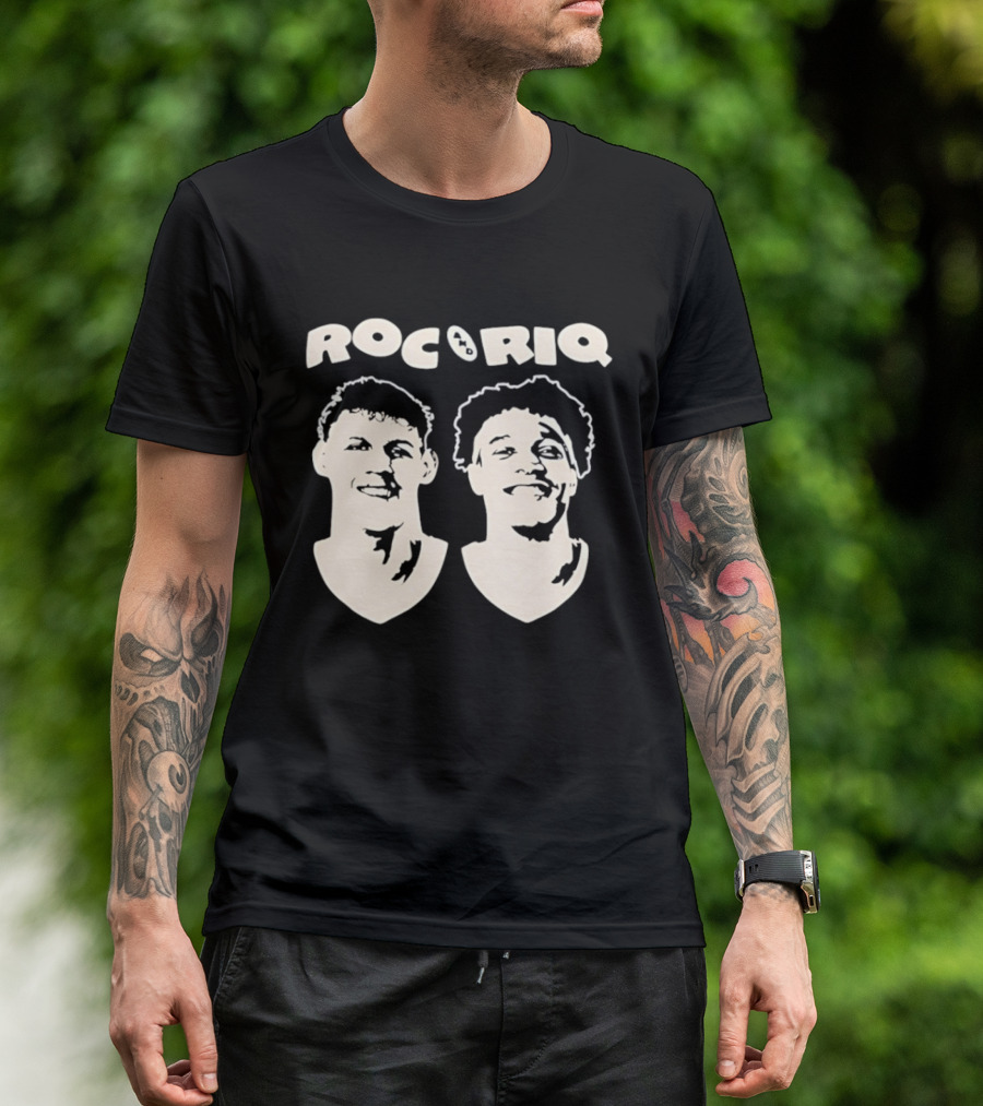 Roc And Riq Iowa Wolves Basketball Team Fan Merchandise T-Shirt