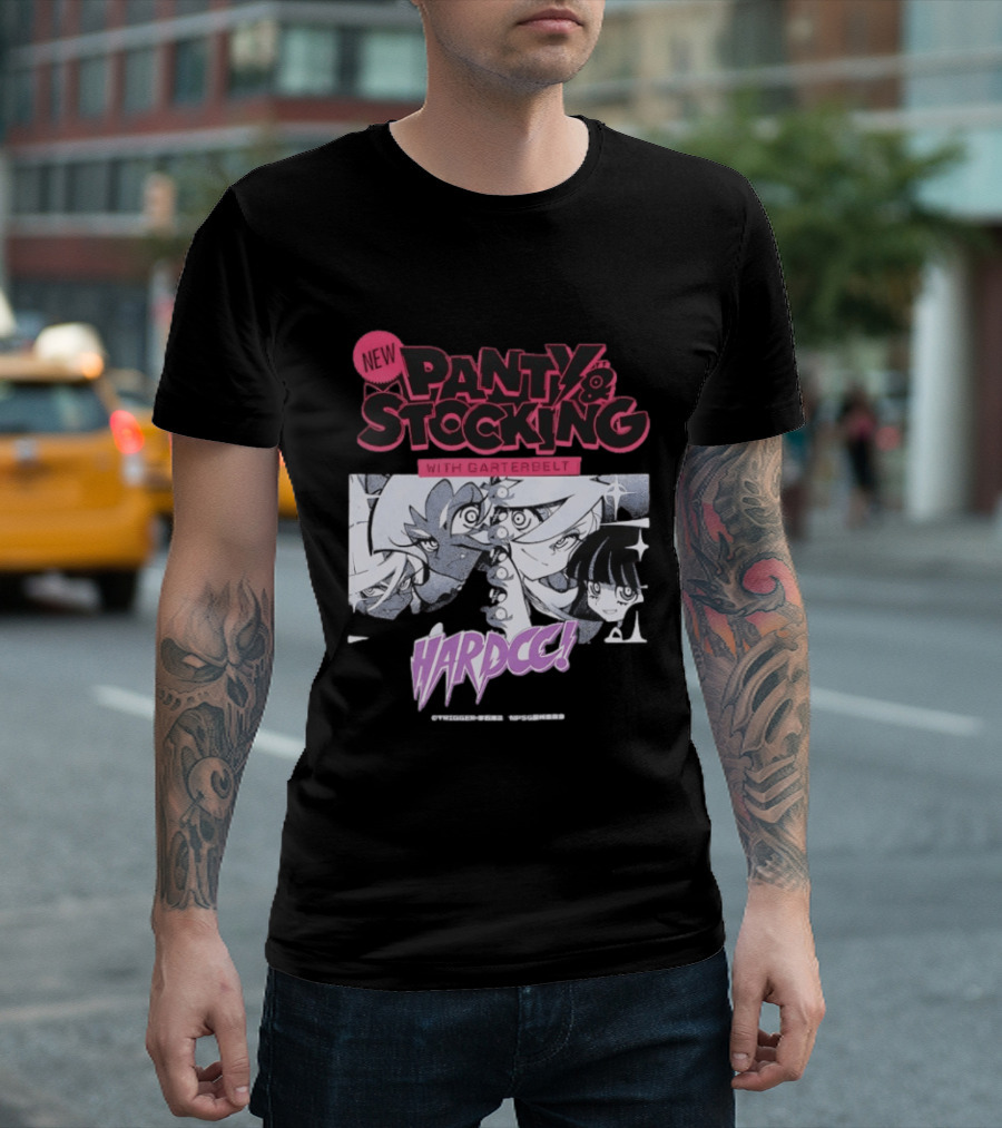 New Panty & Stocking With Garterbelt Hardcore Anime T-Shirt
