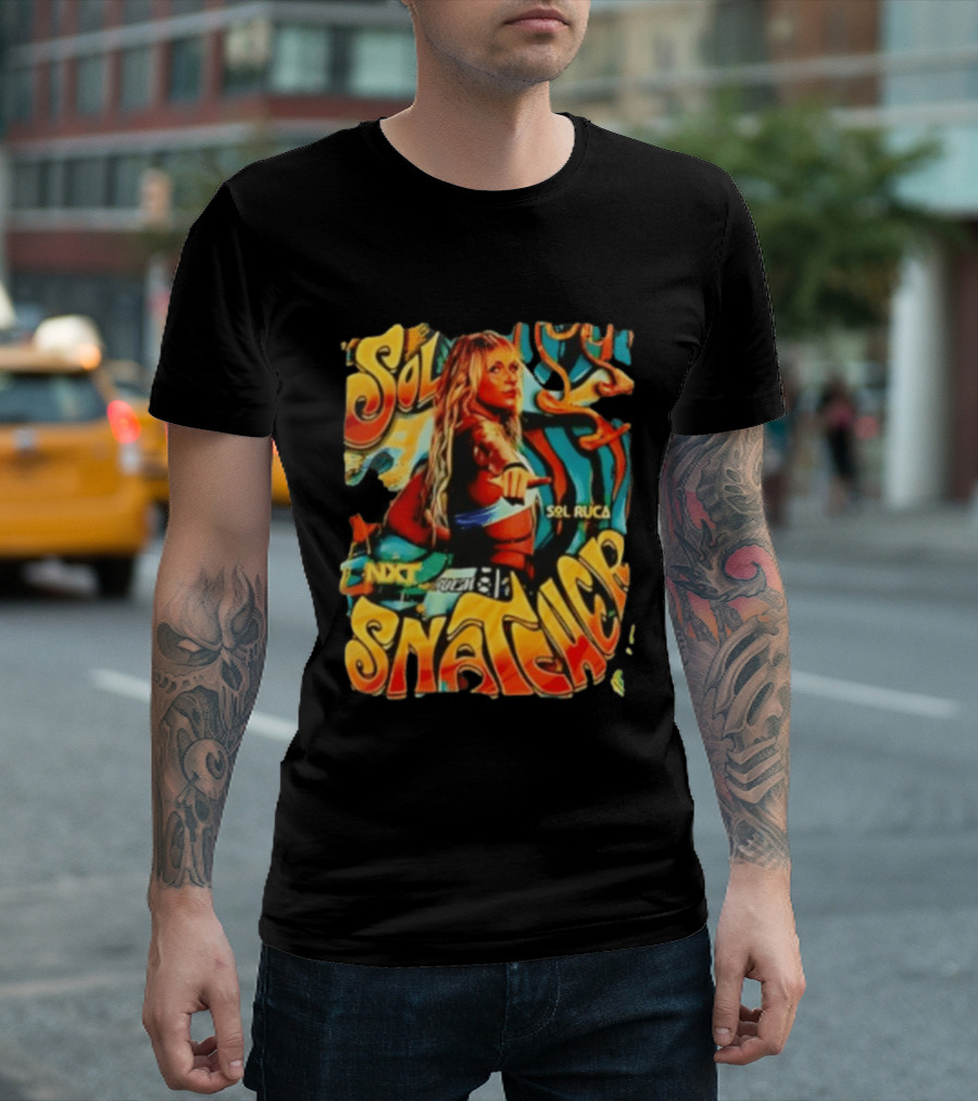 Sol Ruca NXT Sol Snatcher WWE Wrestling T-Shirt