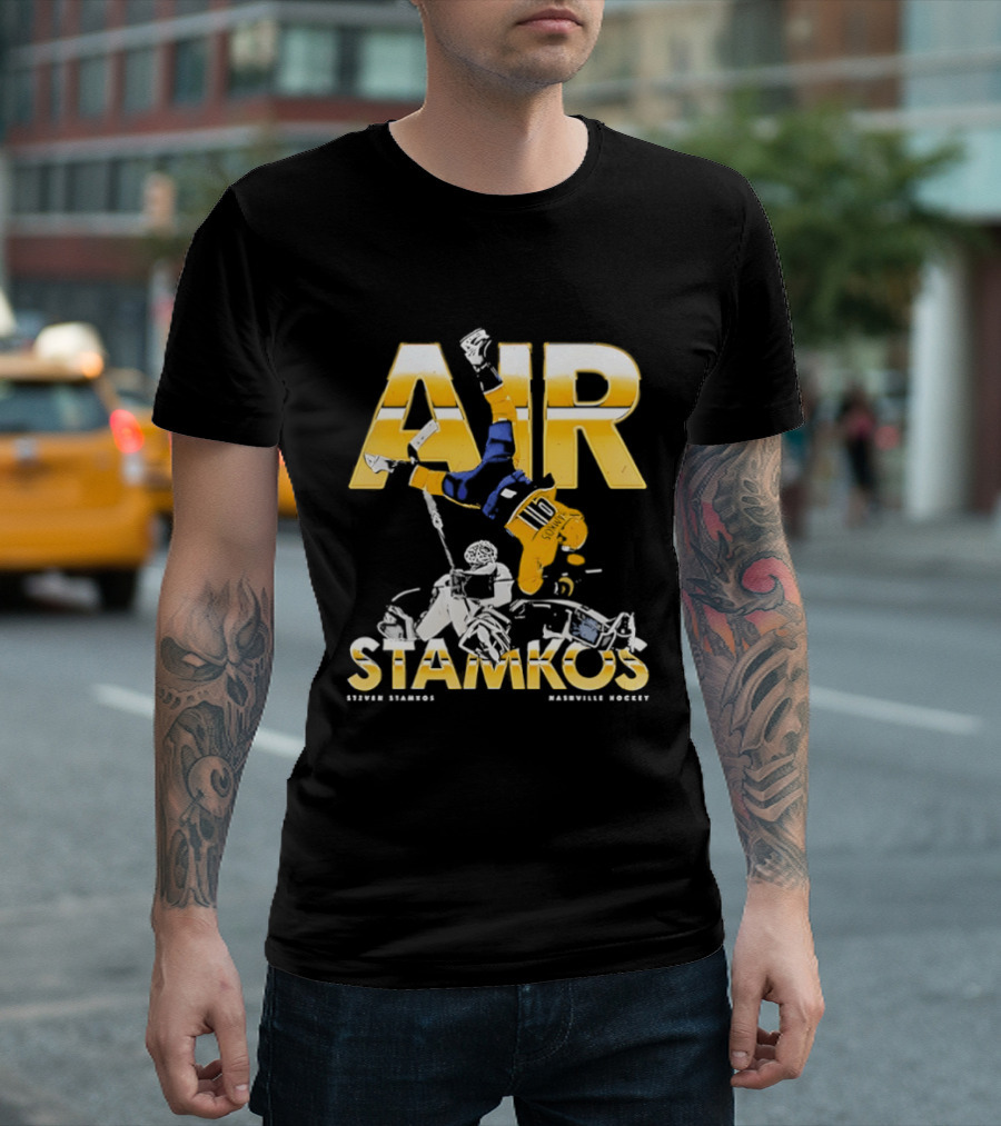 Steven Stamkos Nashville Predators Air Stamkos Hockey Fashion T-Shirt