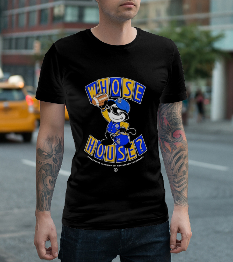 Whose House? Streetwise Football T-Shirt