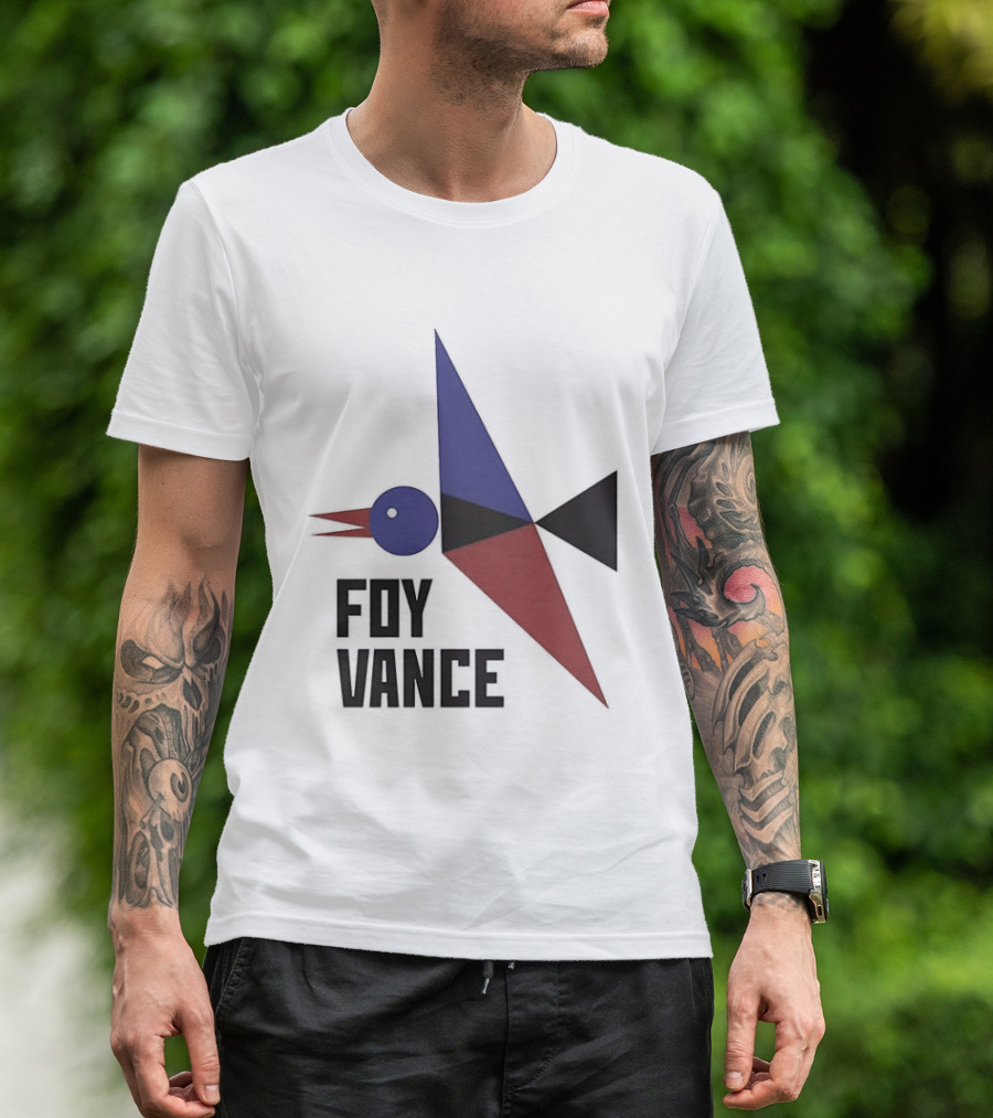 Foy Vance Bird Soul In Flight Lyric Geometry T-Shirt