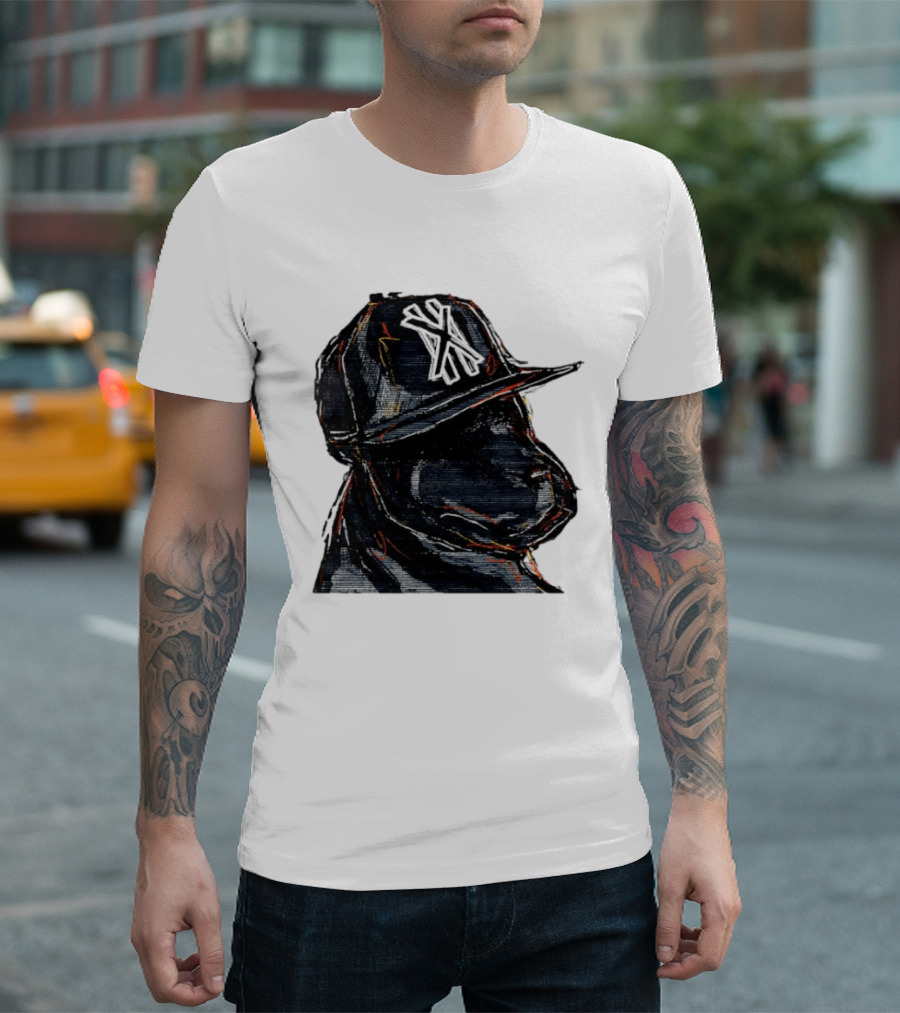 Labrador Retriever New York Yankees All Dogs Go To Heaven Cap T-Shirt