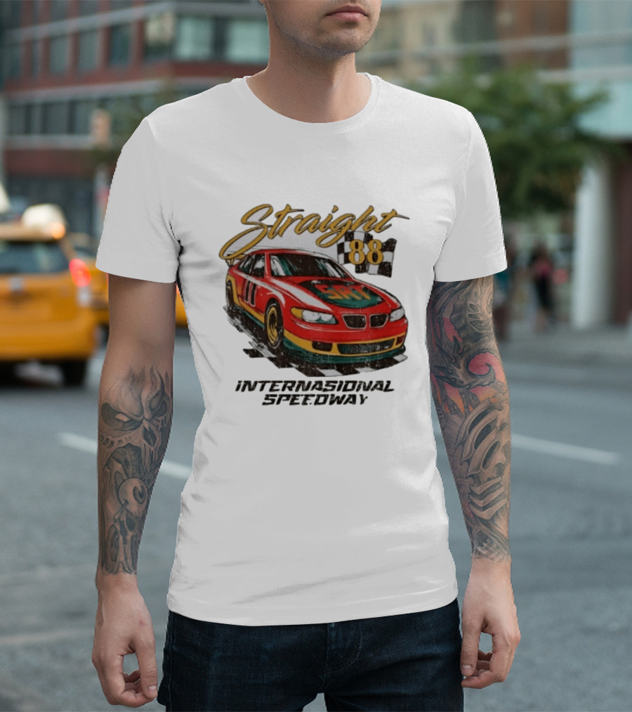 Straight F1 Racing Car International Speedway 88 T-Shirt