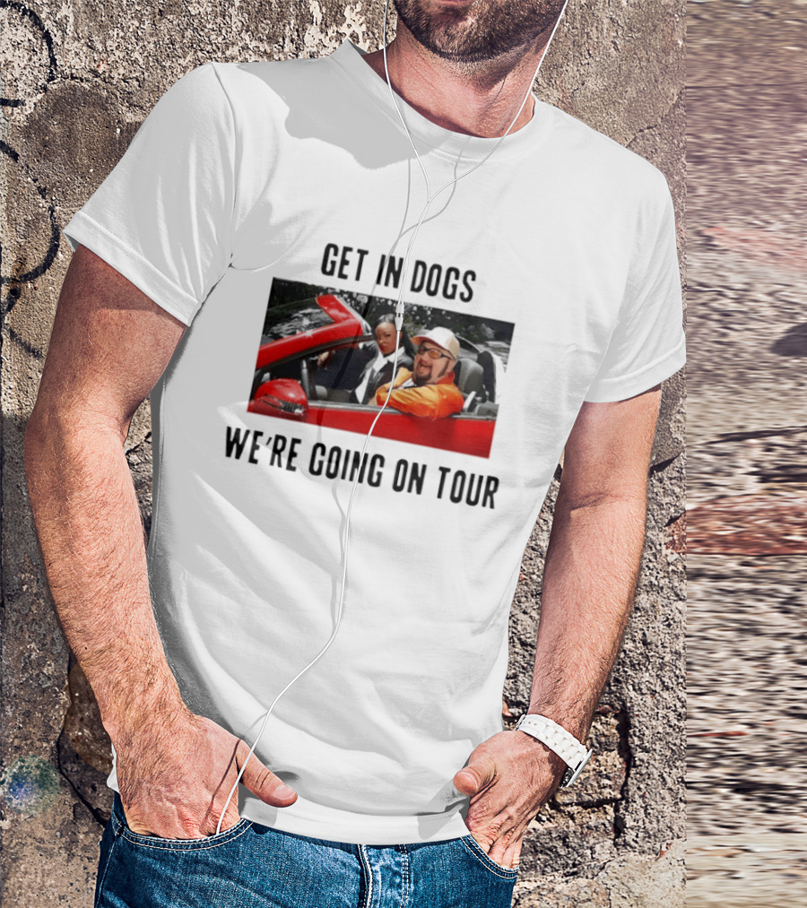 Trailer Park Boys Get In Dogs We're Going On Tour Red Car Scene T-Shirt