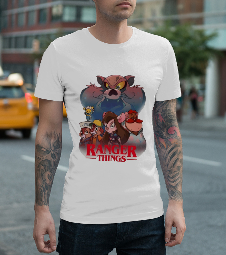 Ranger Things Chipmunk Adventure T-Shirt