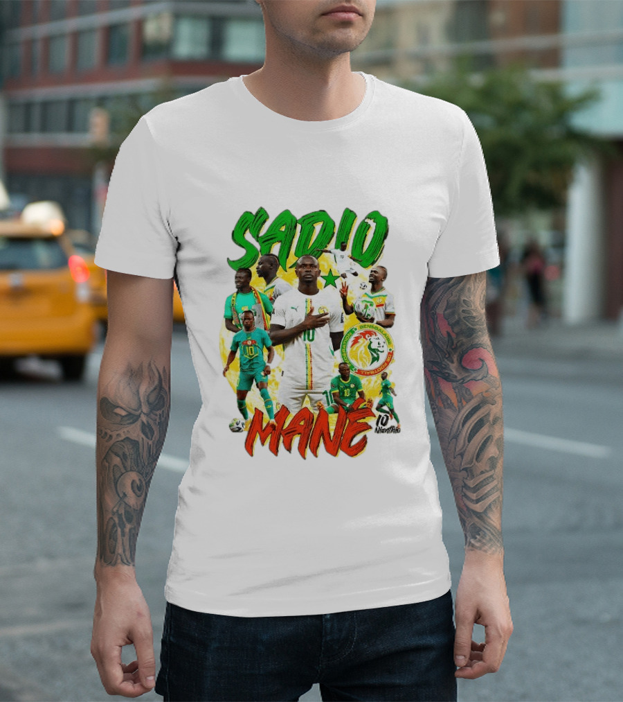 Sadio Mané Senegal National Football Team 10 2026 T-Shirt