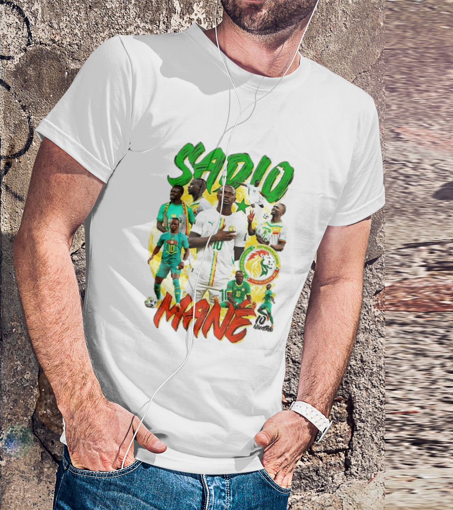 Sadio Mané Senegal National Football Team 10 2026 T-Shirt