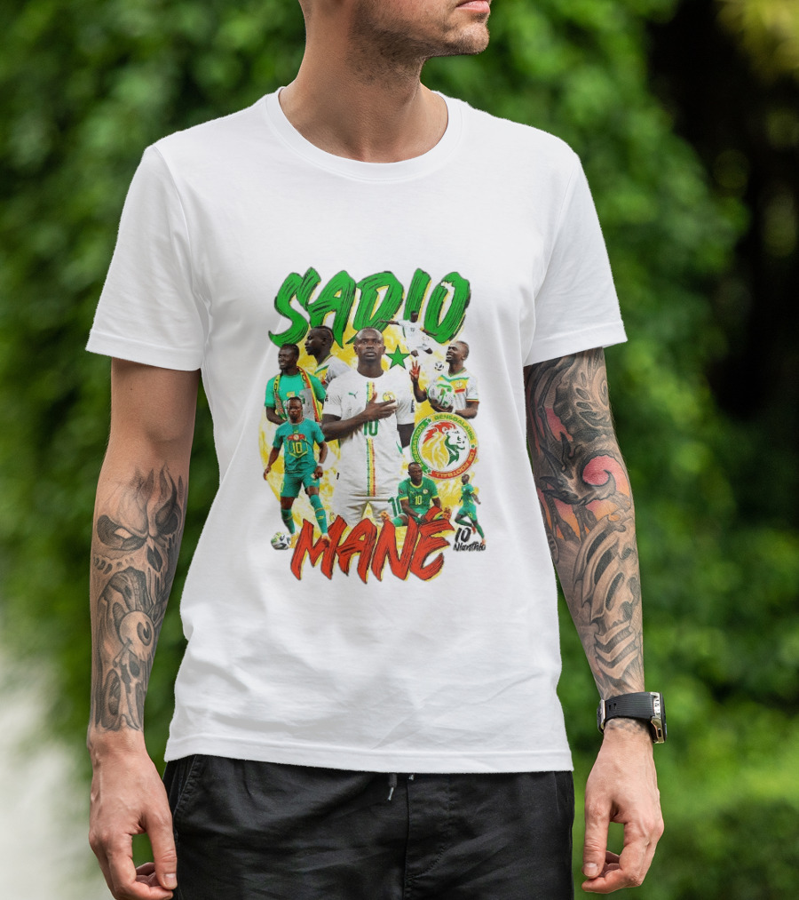 Sadio Mané Senegal National Football Team 10 2026 T-Shirt