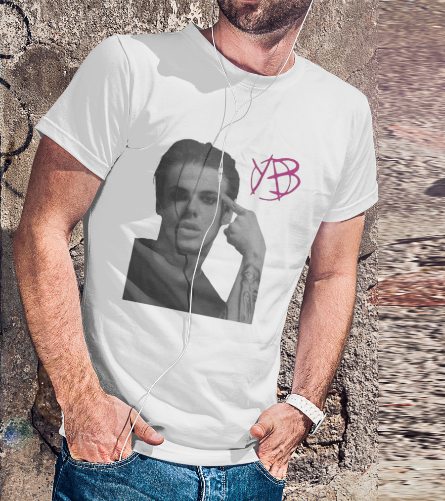 Yungblud YB Logo Finger Tattoo T-Shirt