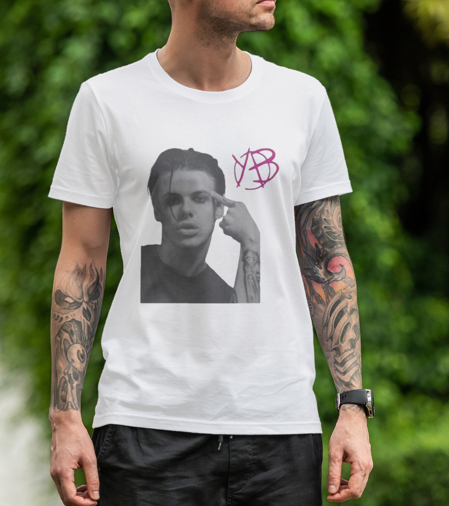Yungblud YB Logo Finger Tattoo T-Shirt