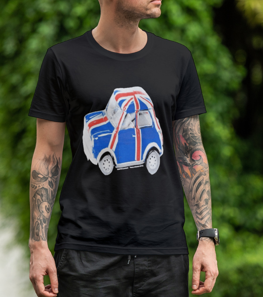 Waste! X Henry Johnson Mini Cooper British Flag Edition T-Shirt
