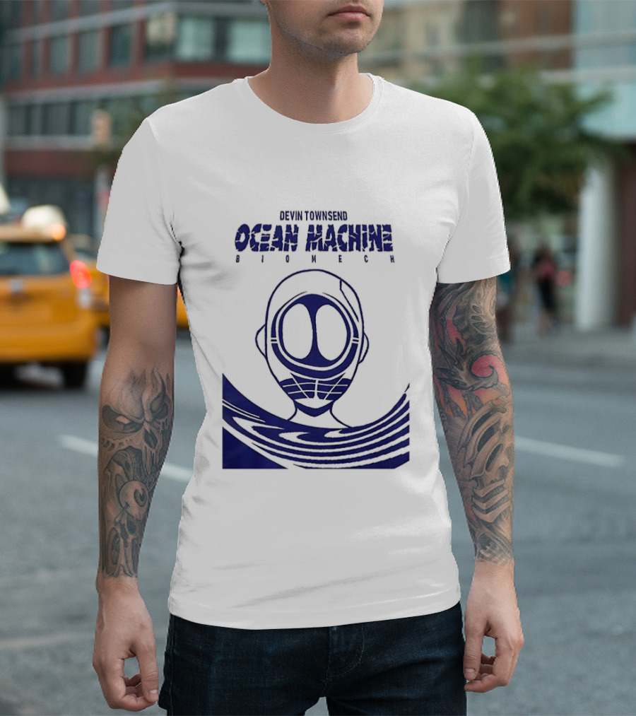 Devin Townsend Ocean Machine Biomech Album Cover T-Shirt