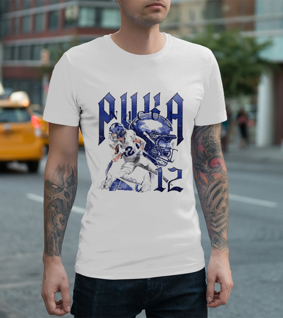 Puka Nacua Los Angeles Rams Football Puka 12 Player T-Shirt