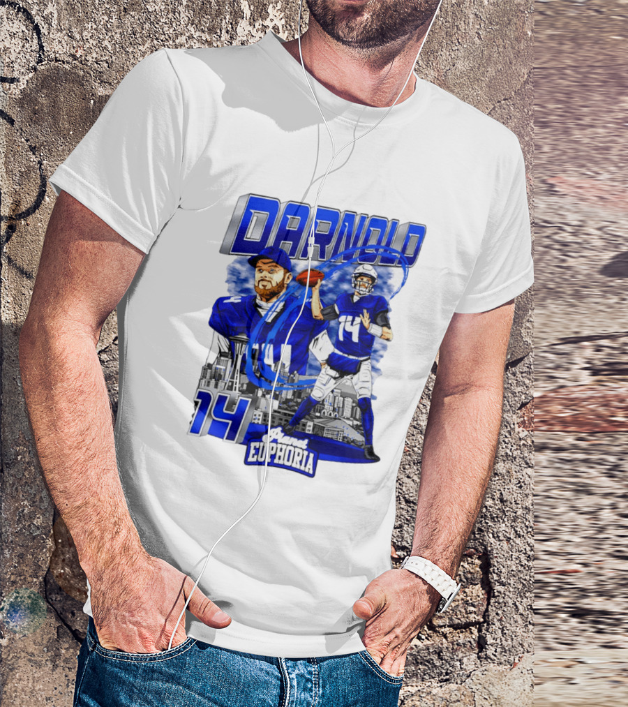 Darnold 14 Seattle Skyline Brand Euphoria T-Shirt