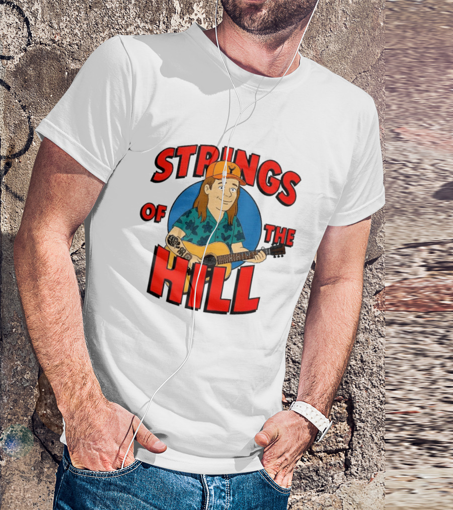 Strings Of The Hill Guitar T-Shirt