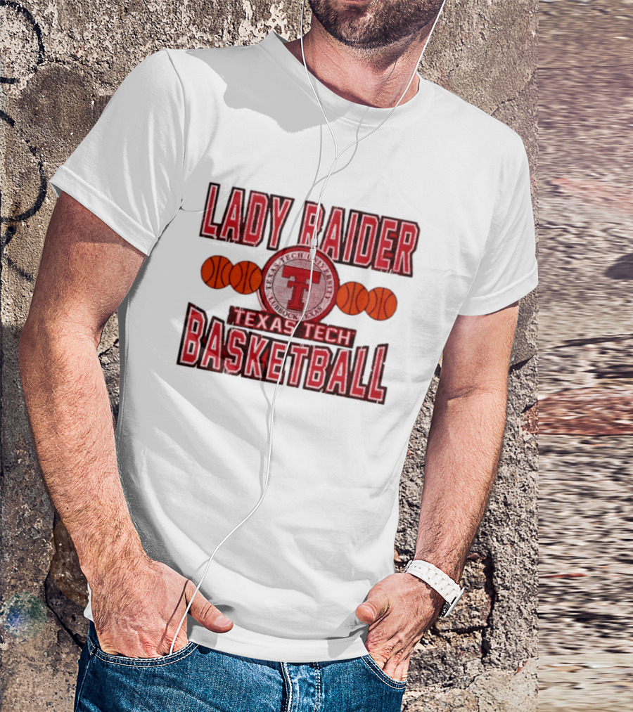 Texas Tech University Lady Raider Basketball Team Lubbock Texas T-Shirt