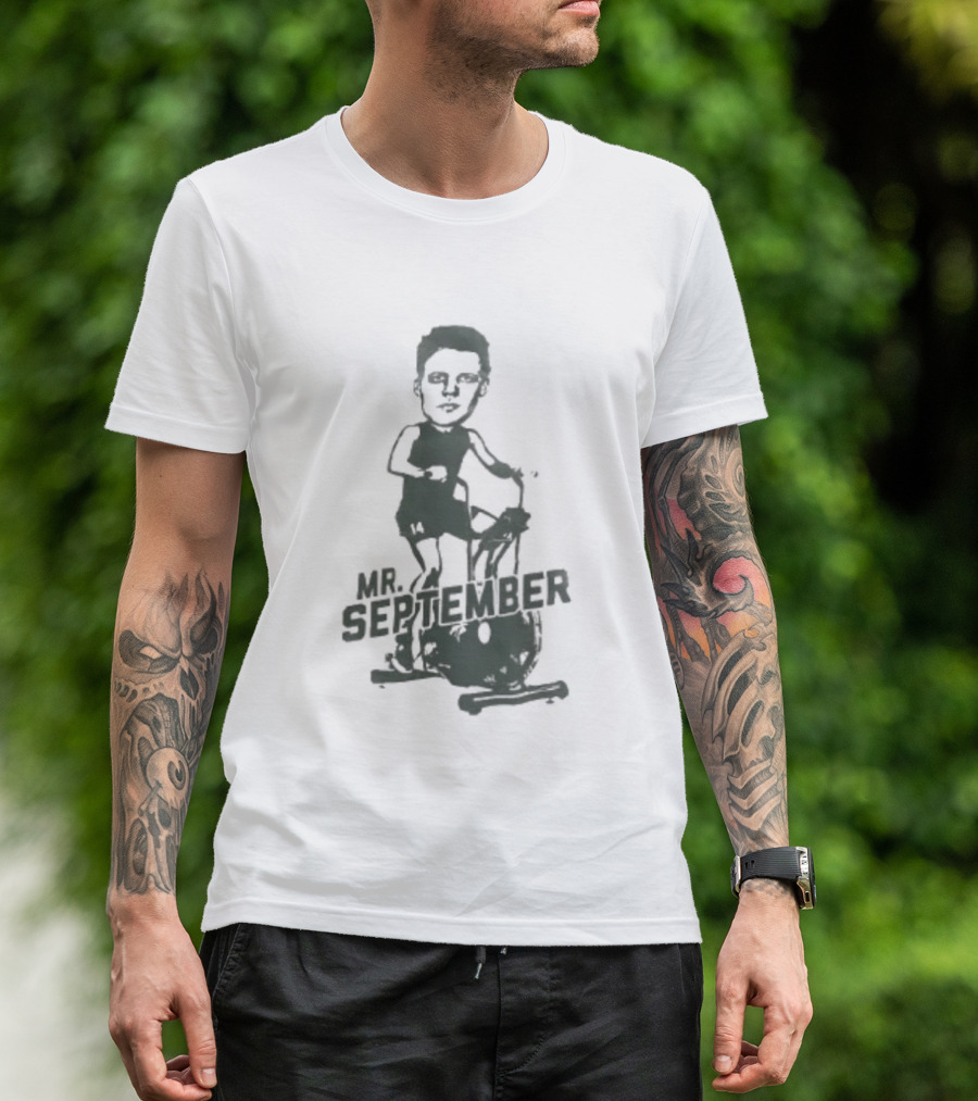 Trending Zach Parise Mr September Minnesota Wild Hockey T-Shirt