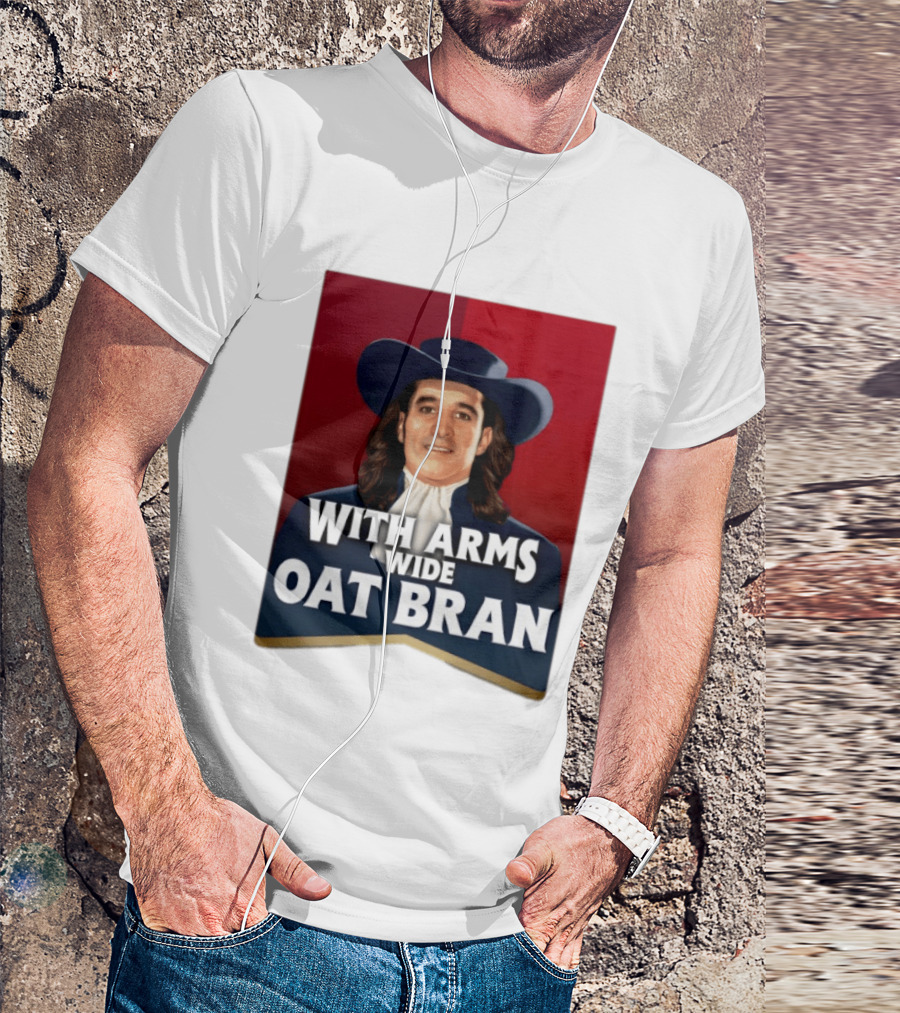 With Arms Wide Oat Bran Quaker T-Shirt