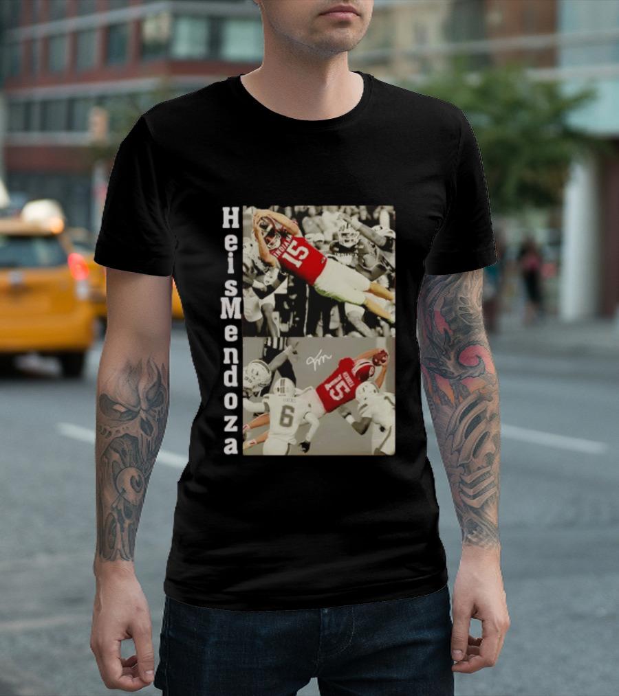 Heisman Mendoza Indiana Football 15 T-Shirt