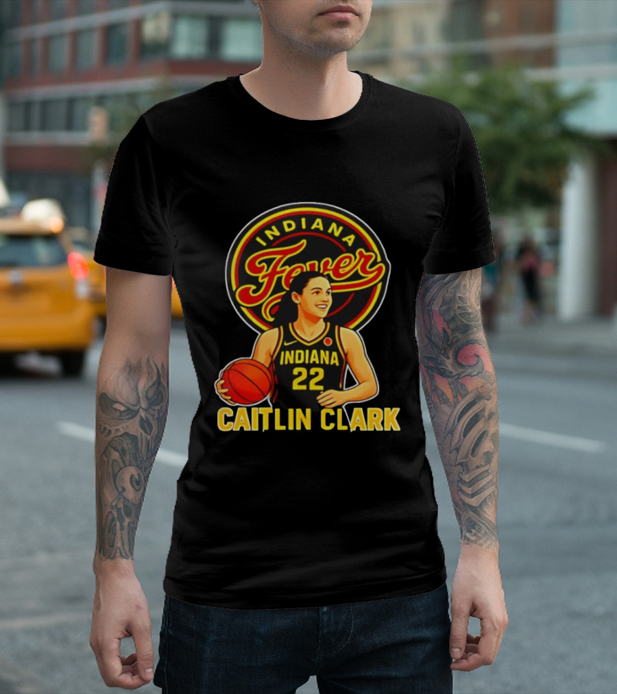 Indiana Fever Caitlin Clark Basketball Phenom 22 T-Shirt