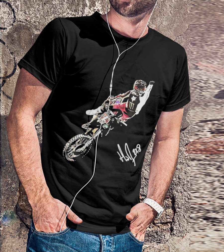 Haiden Deegan Motocross Supercross Back To Back Triumph T-Shirt