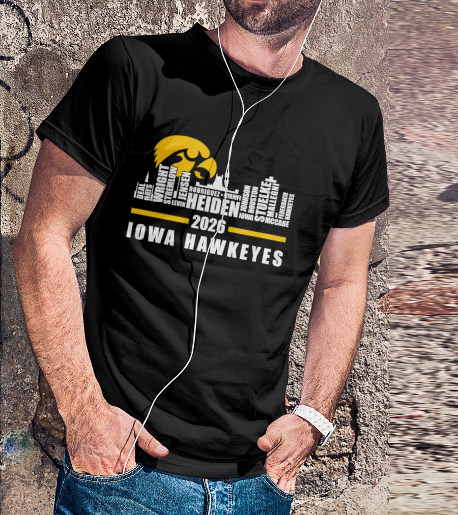 Iowa Hawkeyes 2026 Heiden Skyline T-Shirt
