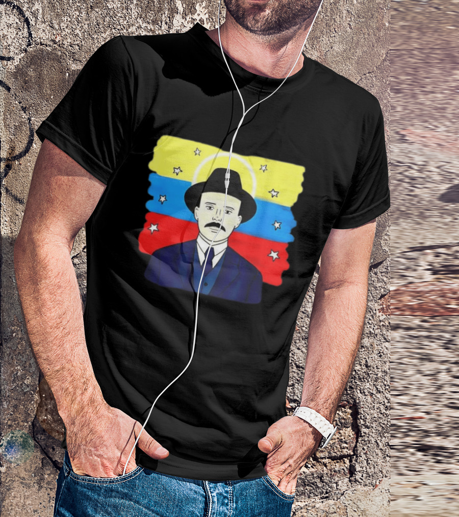 Venezuela Flag José Gregorio Hernández T-Shirt