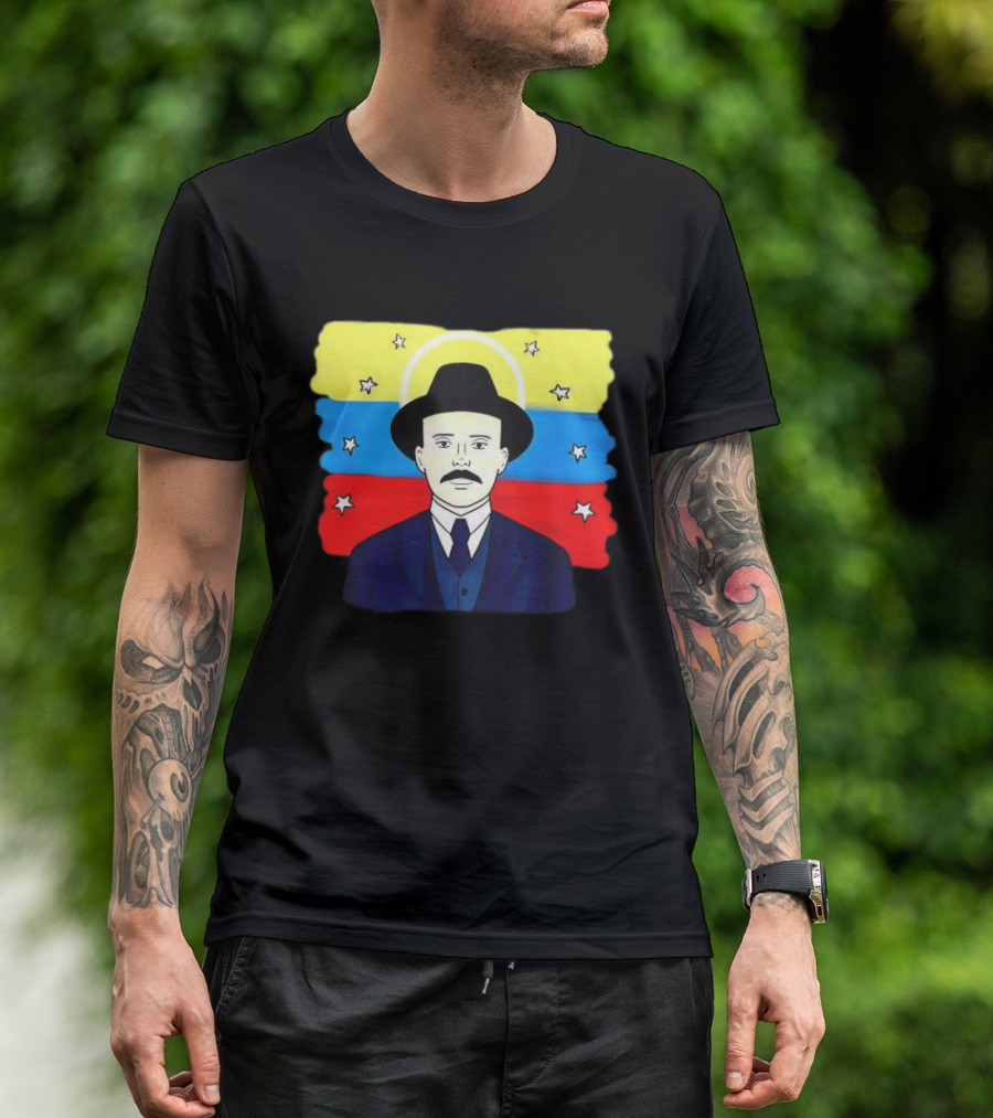 Venezuela Flag José Gregorio Hernández T-Shirt