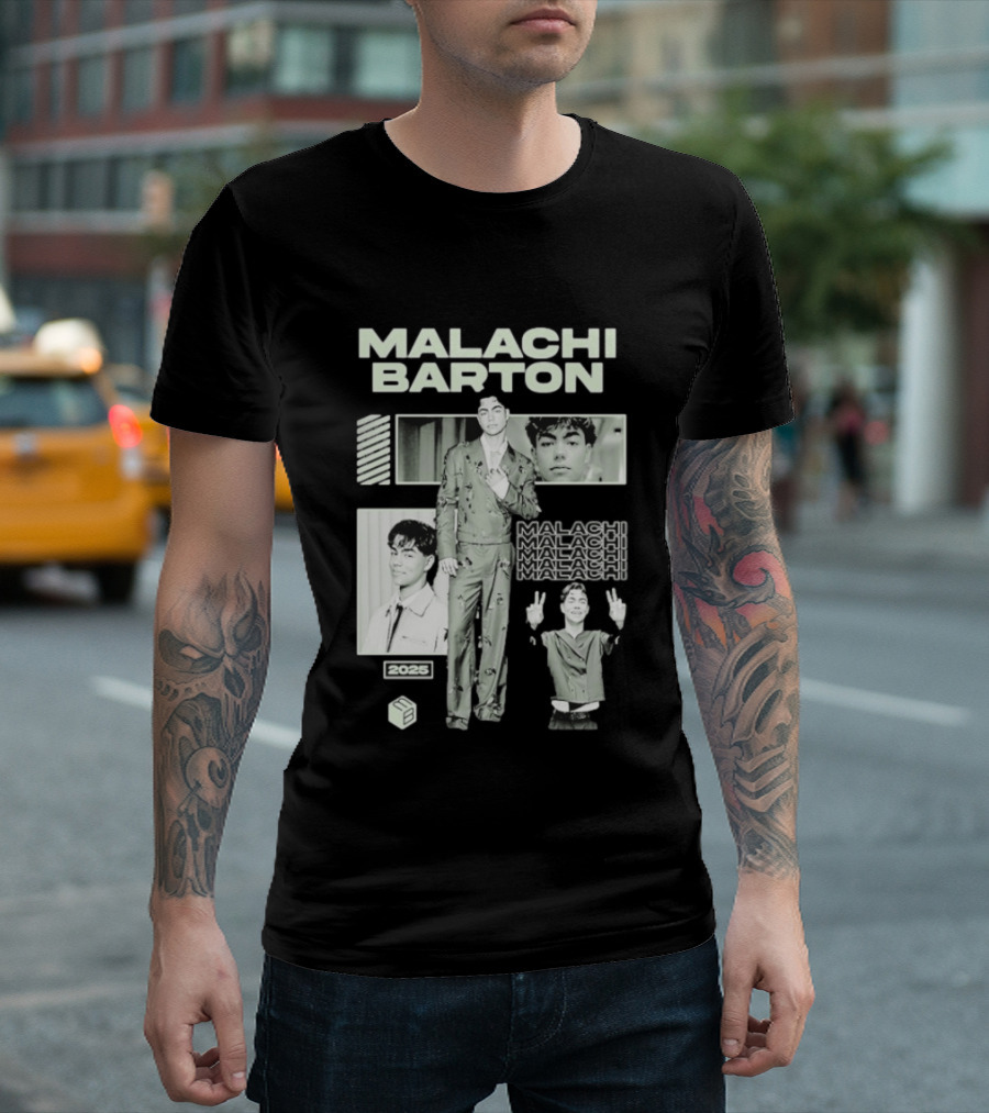 Malachi Barton 2025 Descendants Zombies Worlds Collide Tour Disney T-Shirt