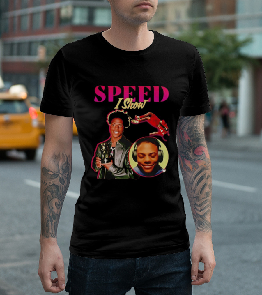 Speed I Show IShowSpeed Soccer Highlights Gaming T-Shirt