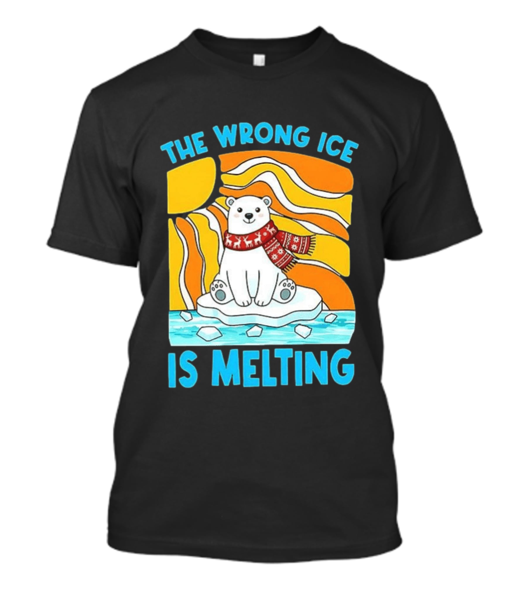 The Wrong Ice Is Melting Polar Bear Abolish ICE T-Shirt