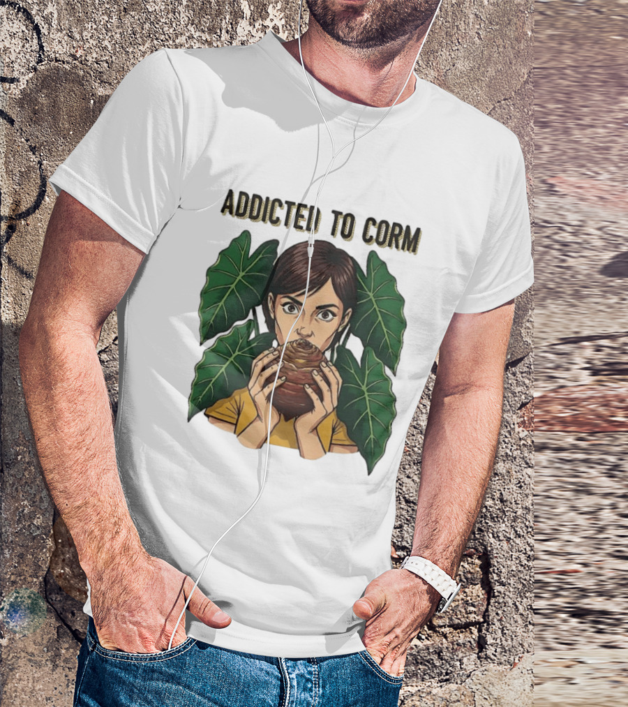 Addicted To Corm Leafy Nature T-Shirt