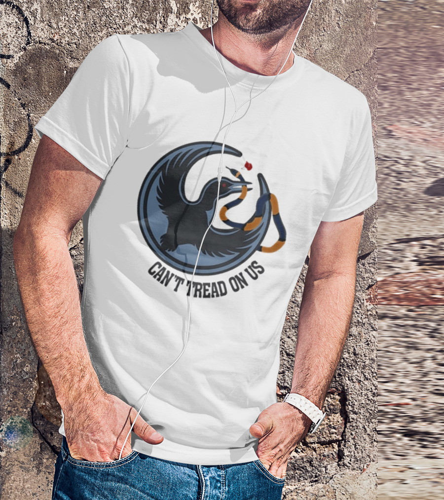 Minnesota Rebel Alliance Can't Tread On Us Bird And Serpent T-Shirt
