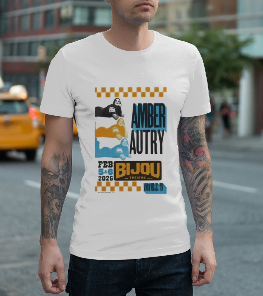 Amber Autry Live Comedy February 5 6 2026 Bijou Theatre Knoxville TN T-Shirt