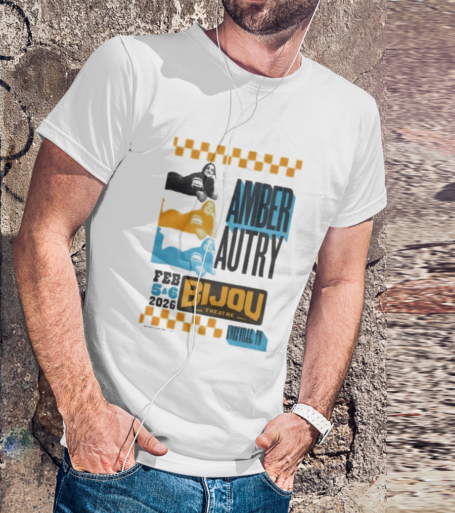 Amber Autry Live Comedy February 5 6 2026 Bijou Theatre Knoxville TN T-Shirt