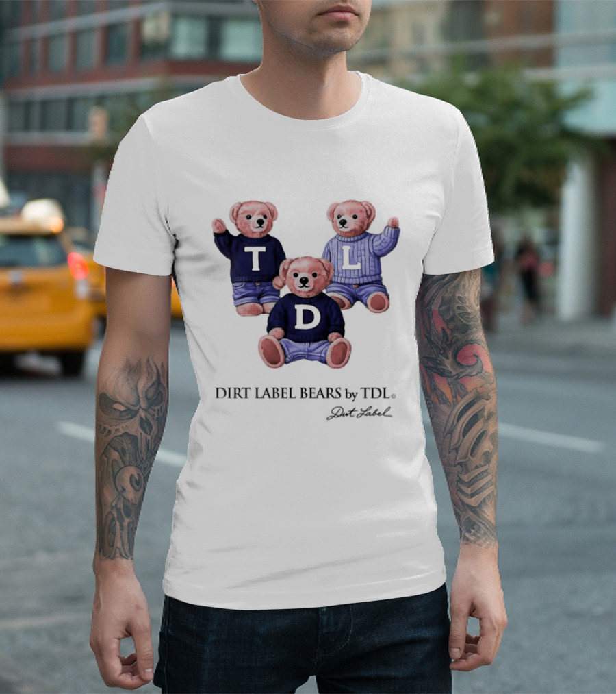 Dirt Label Bears TDL Polo Bear Collection T-Shirt