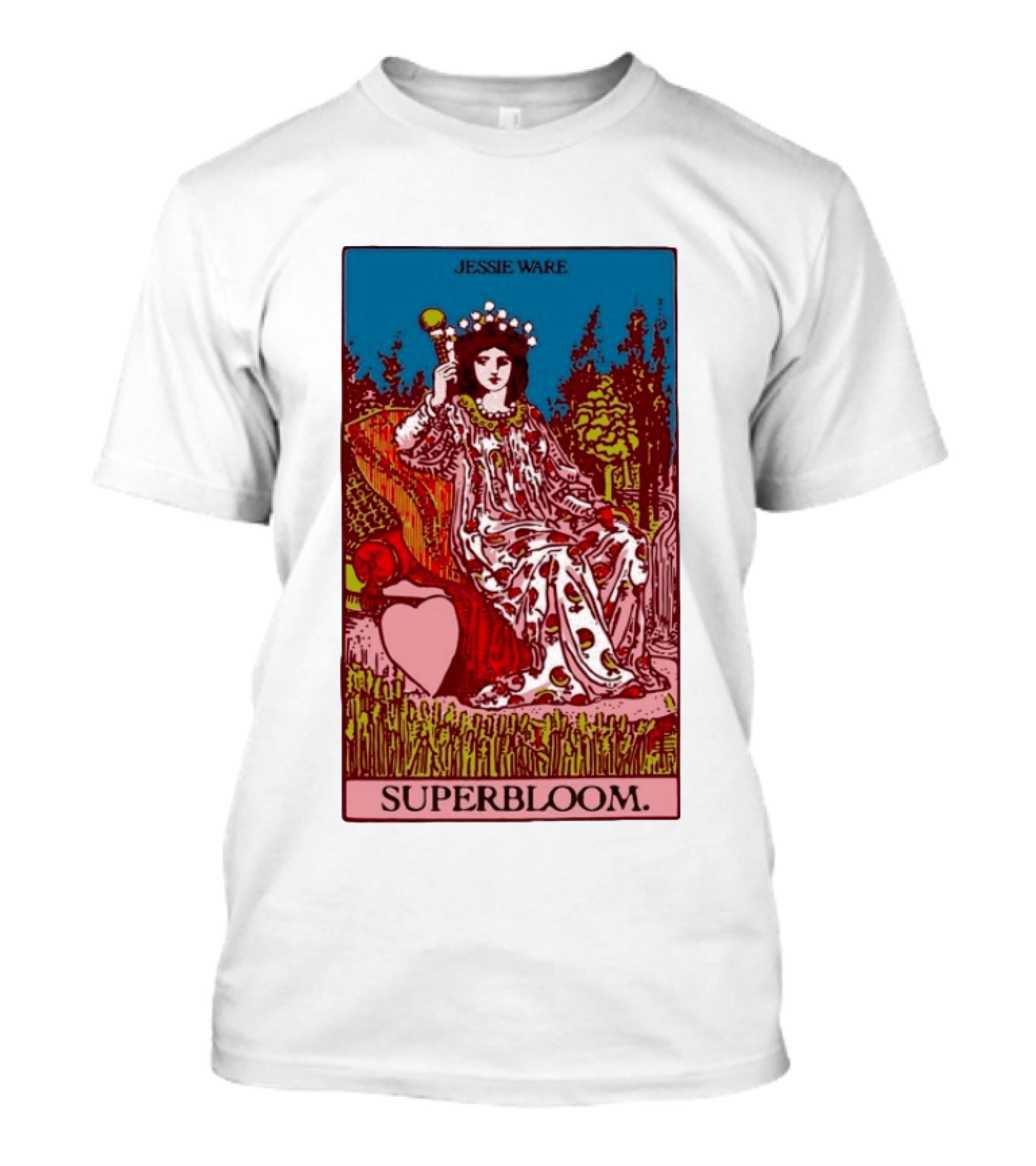 Jessie Ware Superbloom Tarot Empress Card T-Shirt