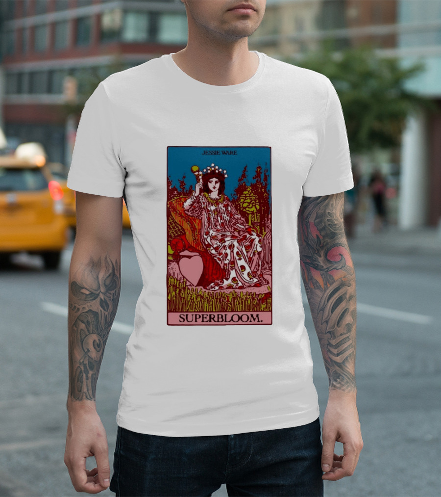 Jessie Ware Superbloom Tarot Empress Card T-Shirt