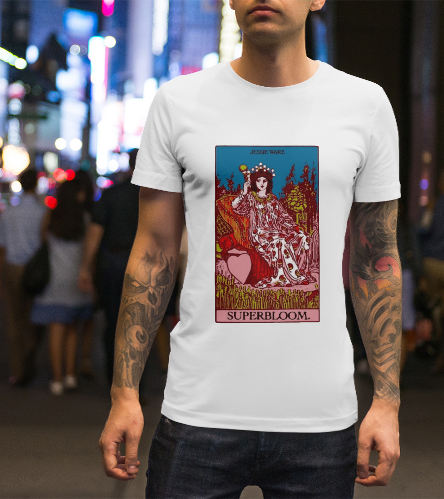 Jessie Ware Superbloom Tarot Empress Card T-Shirt