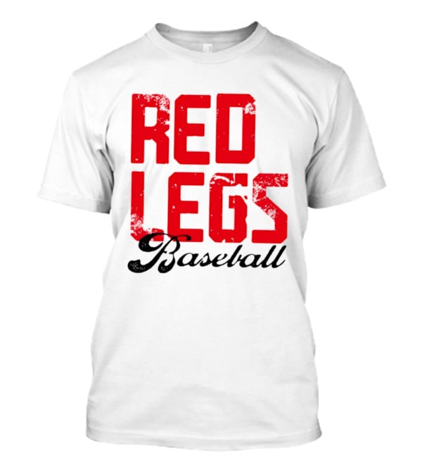 Redlegs OKI Baseball Red Stacked T-Shirt