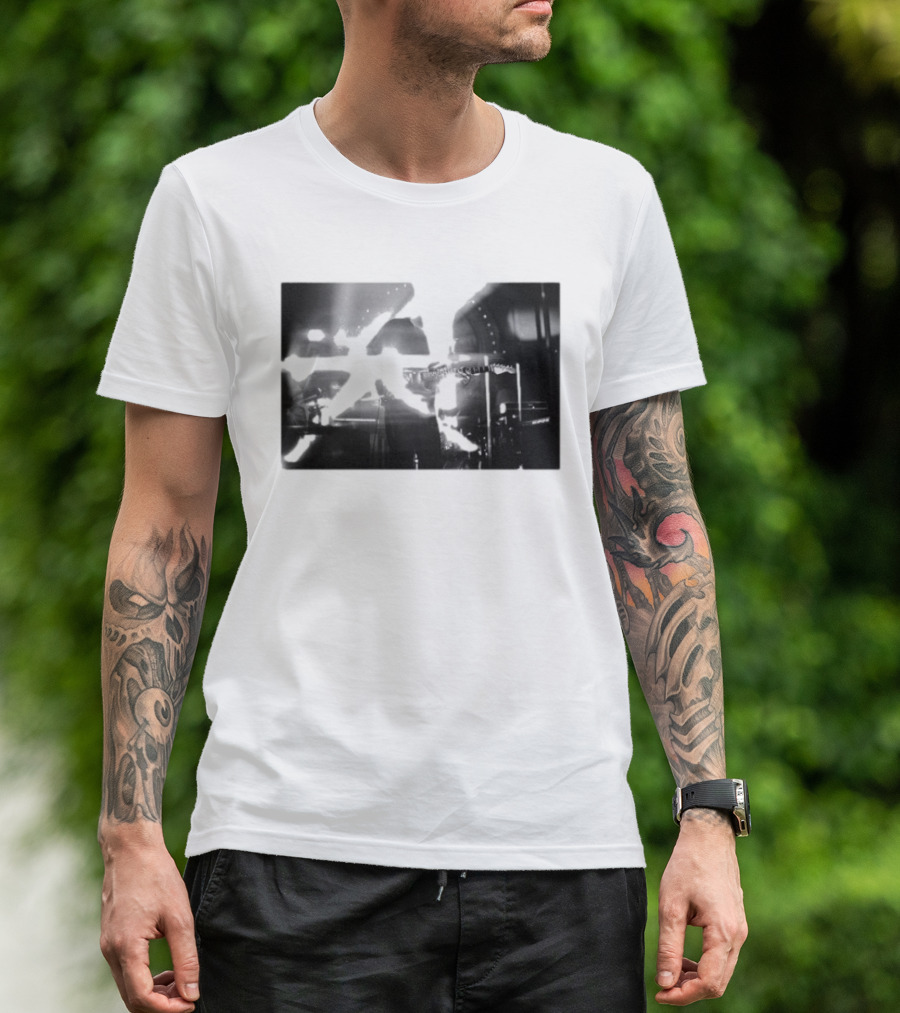 Tom Misch Portland Live Performance Photography Monochrome T-Shirt