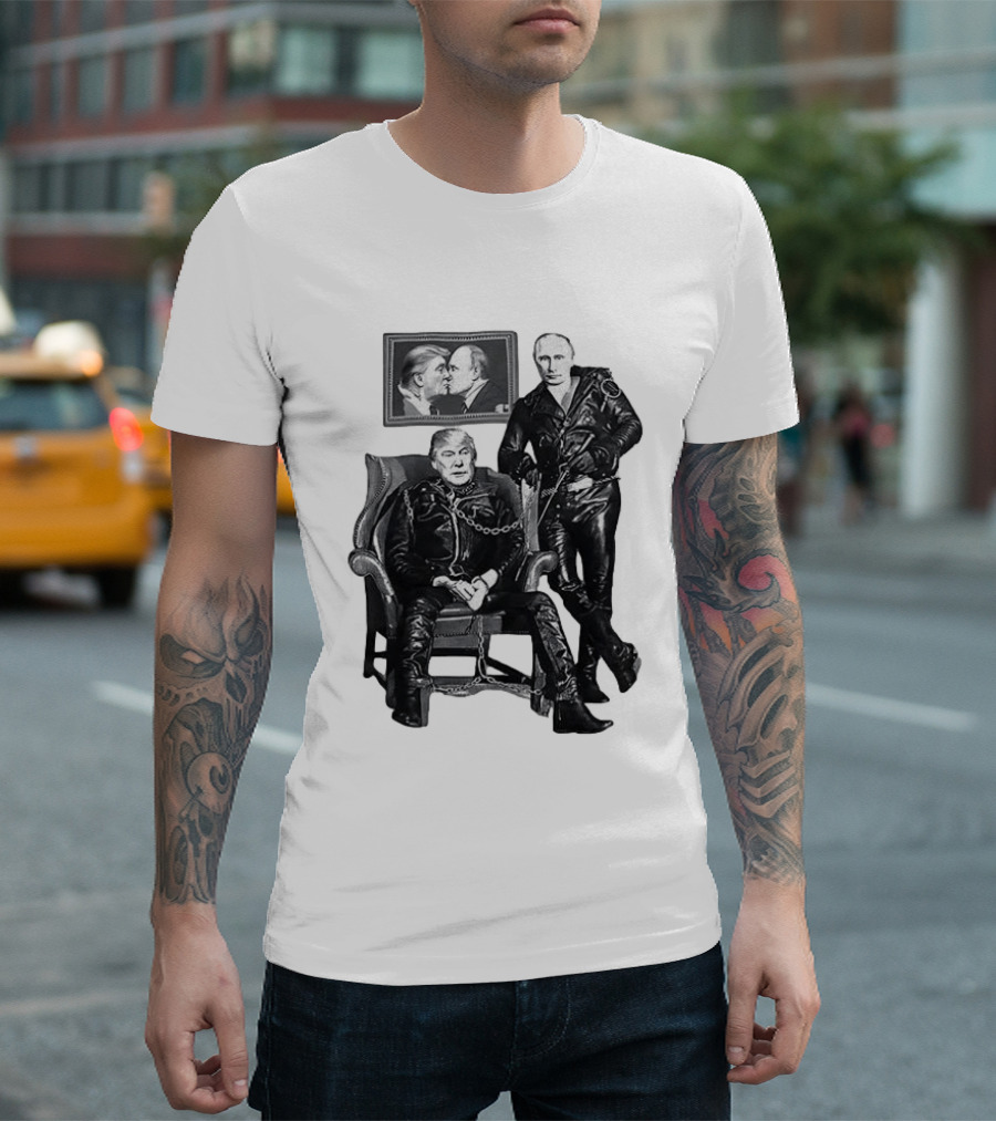 Ridley Heeter Trump Putin Chain And Leather Meme T-Shirt