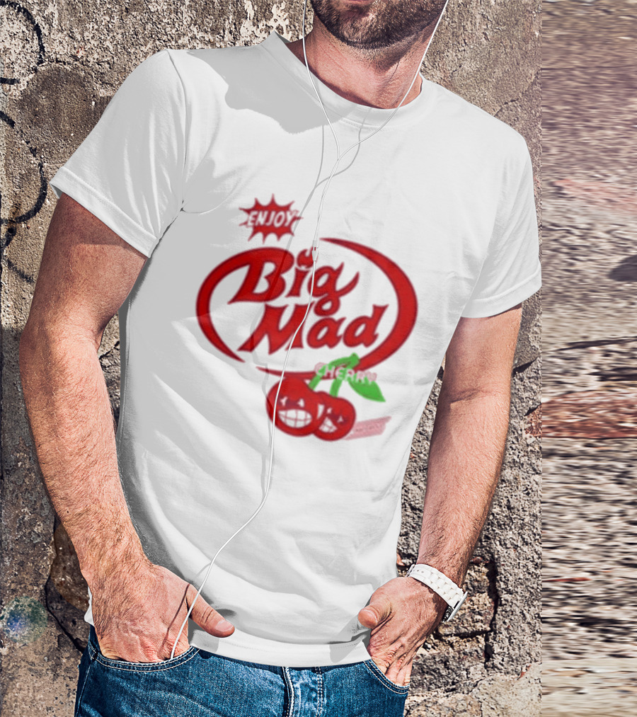 Transviolet Big Mad Cherry Enjoy T-Shirt