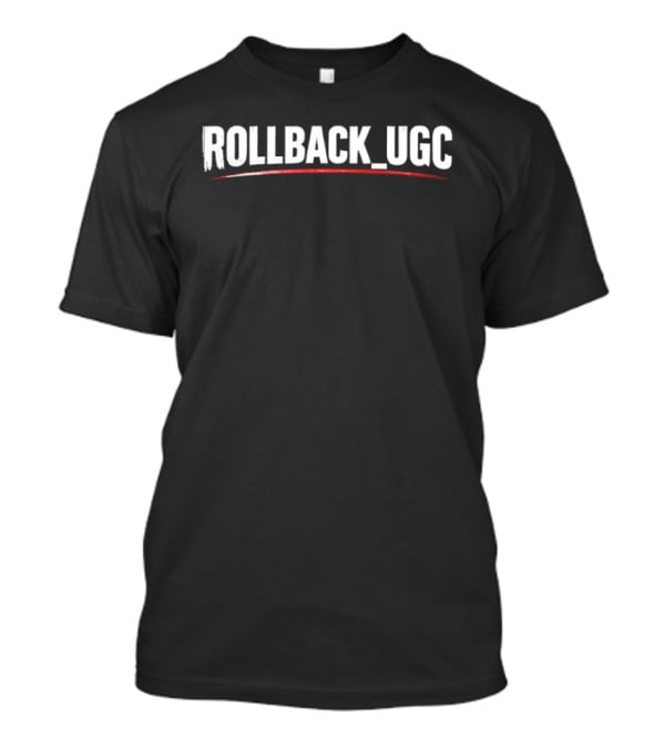 ROLLBACK UGC Gaming Community Fan Gear T-Shirt