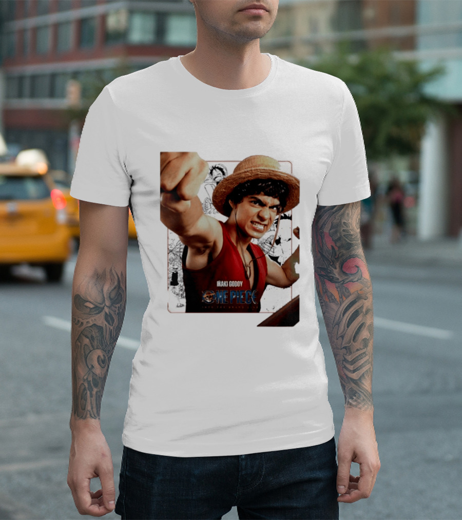 Iñaki Godoy As Monkey D. Luffy One Piece Live Action Into The Grand Line T-Shirt