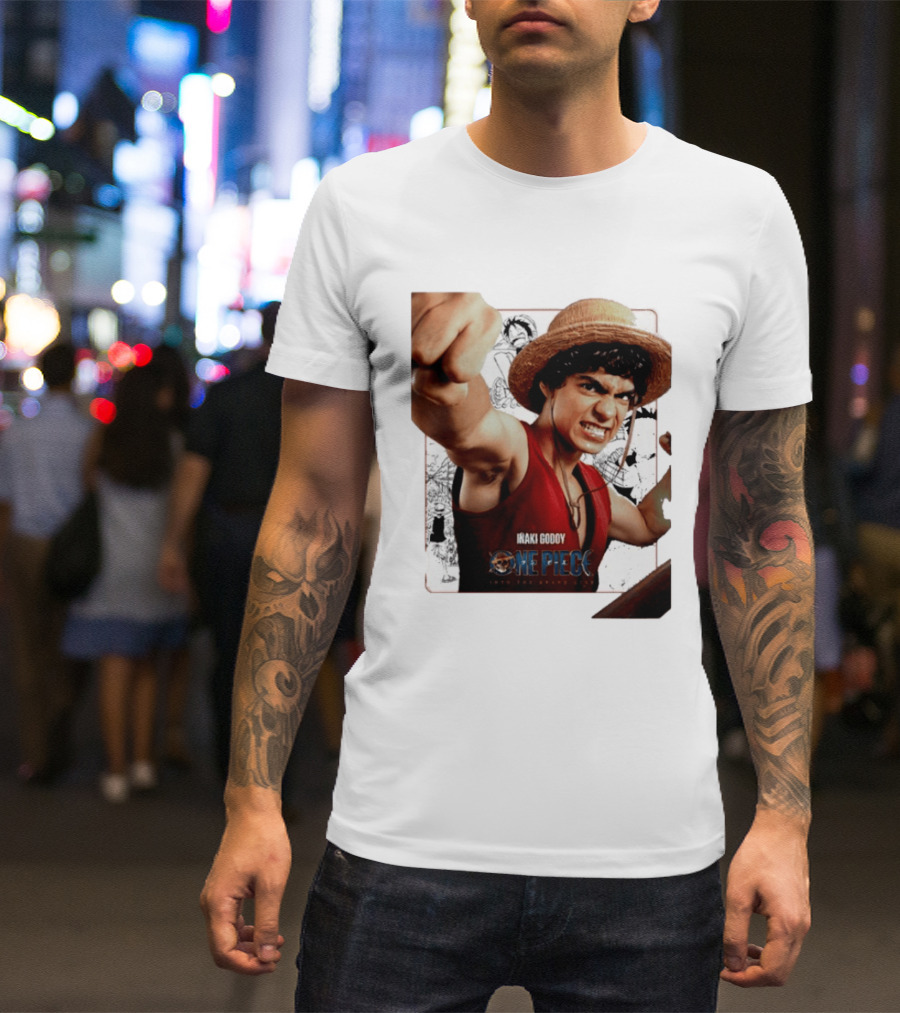 Iñaki Godoy As Monkey D. Luffy One Piece Live Action Into The Grand Line T-Shirt