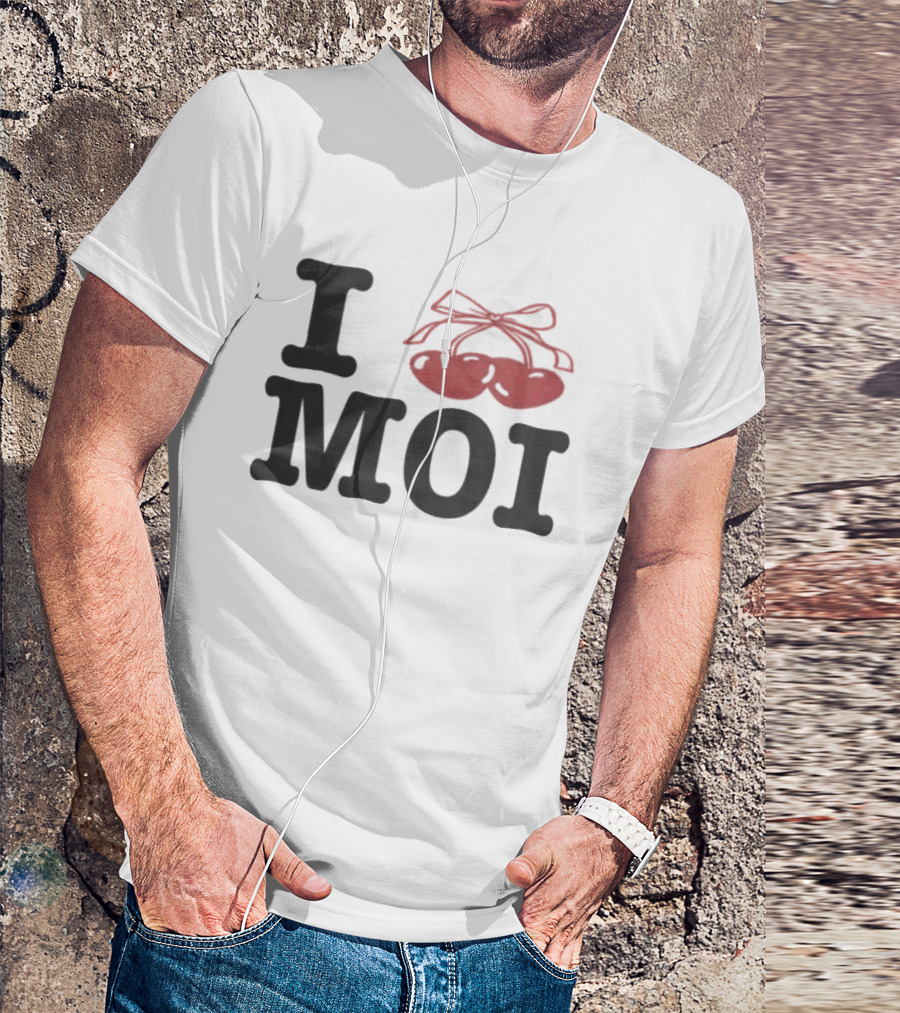 I Love Moi Cherry Bow Millie Bobby Brown T-Shirt